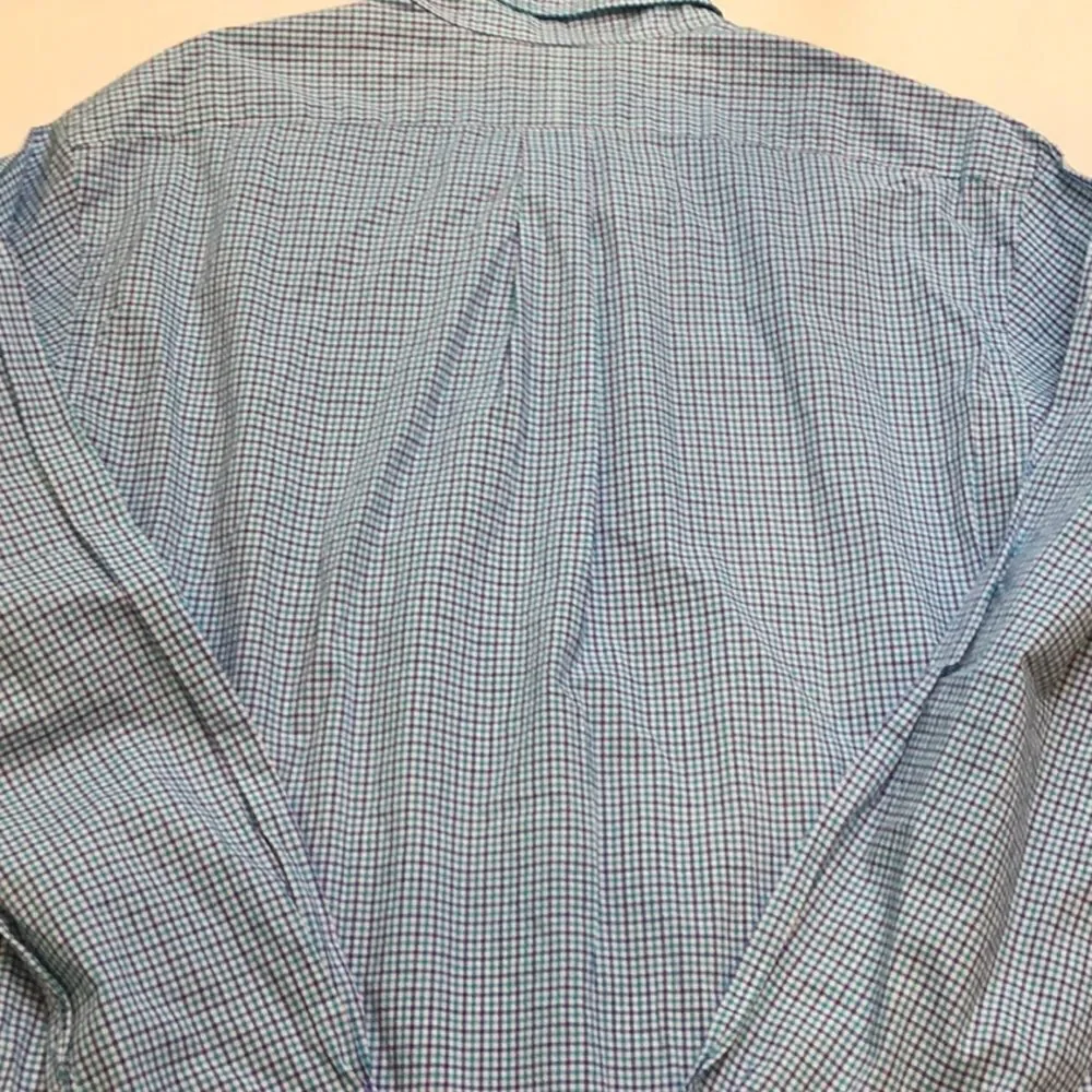 Ralph Lauren Polo Slim‎ Fit Plaid Oxford Shirt XL